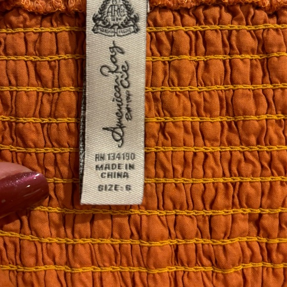 American Rag knitted cropped halter top size small - Picture 9 of 12